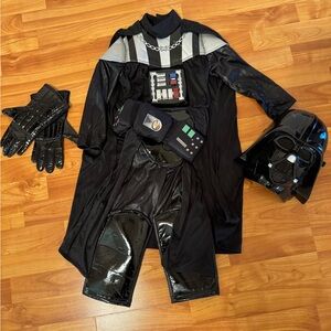 Disney Black Darth Vader Superhero Costume